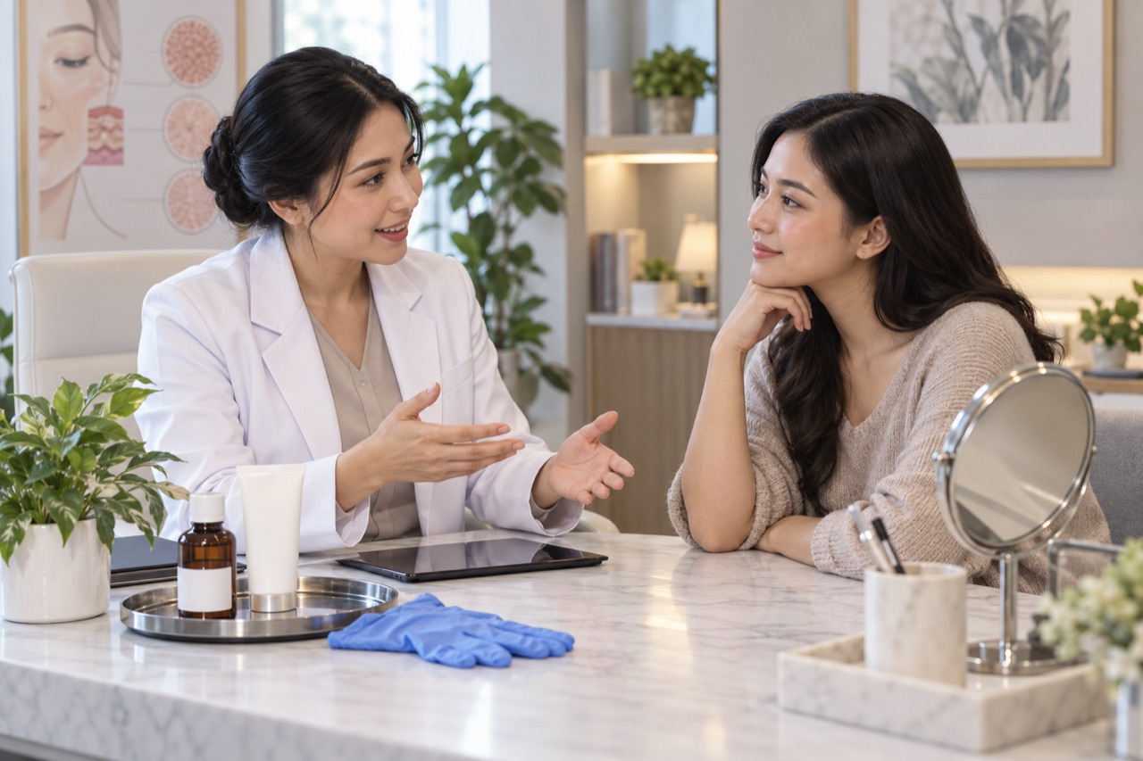 Chemical peel mengapa tidak cukup meniru bahan dan konsentrasi dari internet