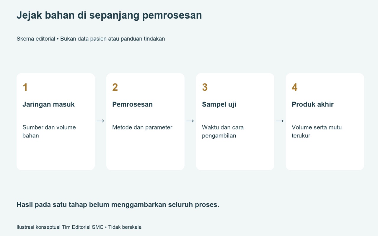 Dari jaringan lemak ke produk akhir — apa yang berubah sepanjang pemrosesan