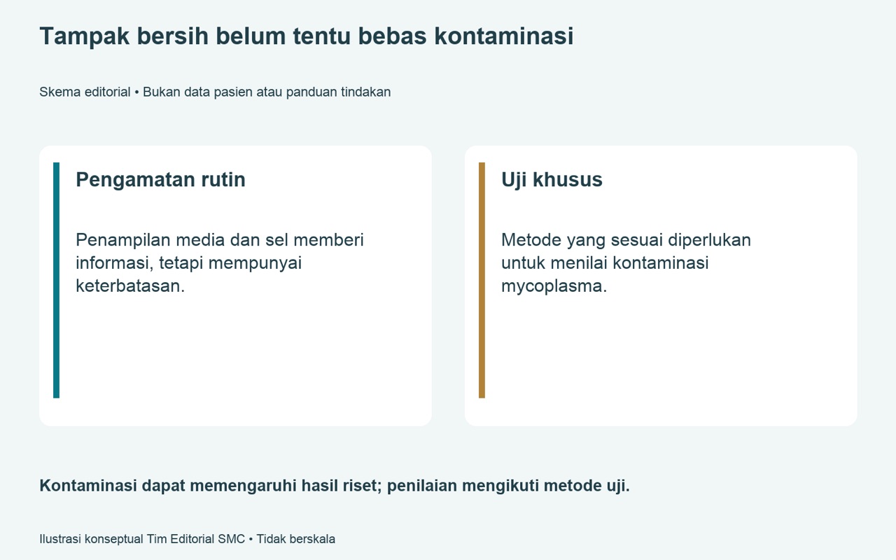 Mycoplasma — mengapa kontaminasi ini mendapat perhatian dalam kultur sel