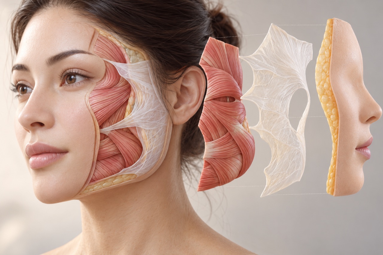 SMAS fascia dan jahitan pada facelift
