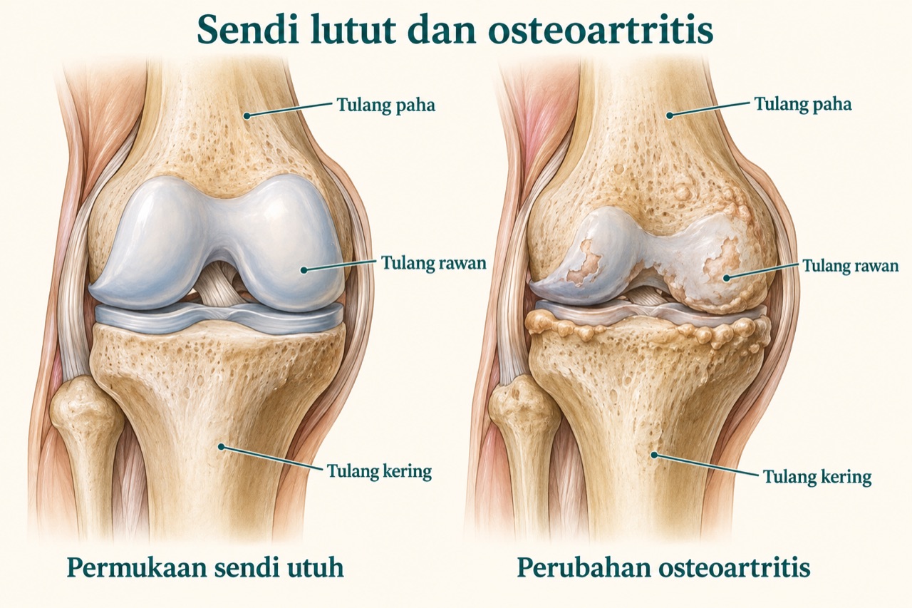 Suntikan SVF untuk osteoartritis lutut — apa yang sudah diuji pada manusia