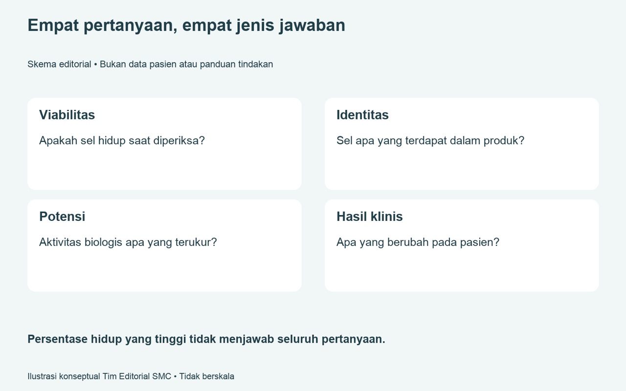 Viabilitas tinggi tetapi manfaat belum pasti — apa yang belum terukur