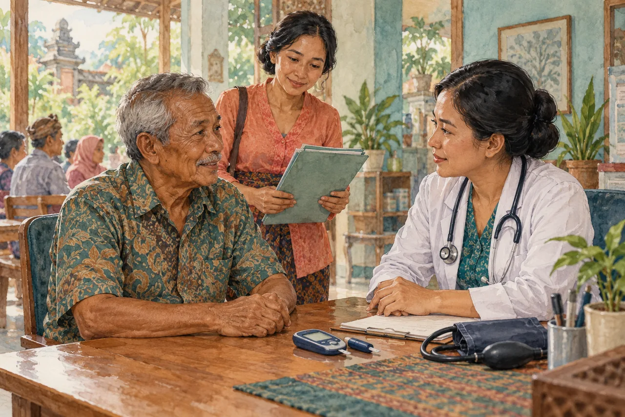 Tindak lanjut diabetes dan faktor risiko setelah stroke.