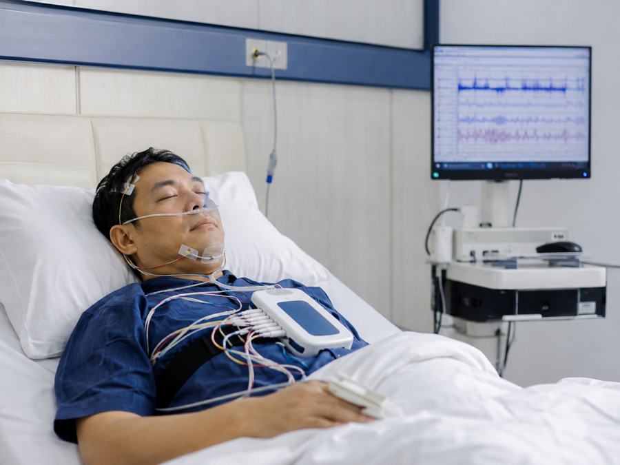 Ilustrasi layanan Preventive Sleep & Sleep Diagnostics di SMC